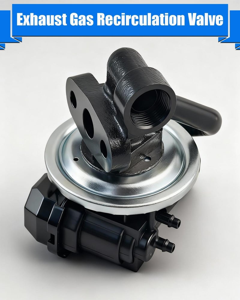 TINJO صمام EGR EGV1033 يناسب فورد 2005-2006 E-150 بيس، 2006-2007 E-150، 2005-2007 E-250 بيس، 2004-2006 F-150 (نموذج فرعي: STX XL XLT)، صمامات إعادة تدوير غاز العادم EGR استبدال OE 3L3Z9D475DA - Image 4